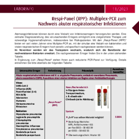 Respi-Panel (RPP): Multiplex-PCR zum Nachweis akuter respiratorischer Infektionen