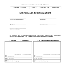 Wartungsunterlagen