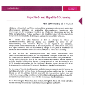 Hepatitis-B- und Hepatitis-C-Screening