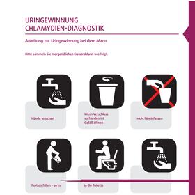 Uringewinnung zur Chlamydien-Diagnostik Mann